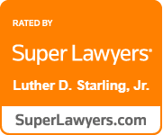 Rated by Super Lawyers | Luther D Starling Jr | SuperLawyers.com