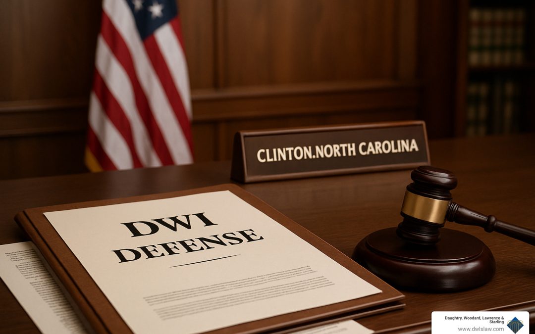 Clinton NC DWI Defense Made Easy: How to Choose the Best Attorney