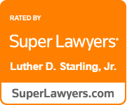 Rated by Super Lawyers | Luther D Starling Jr | SuperLawyers.com